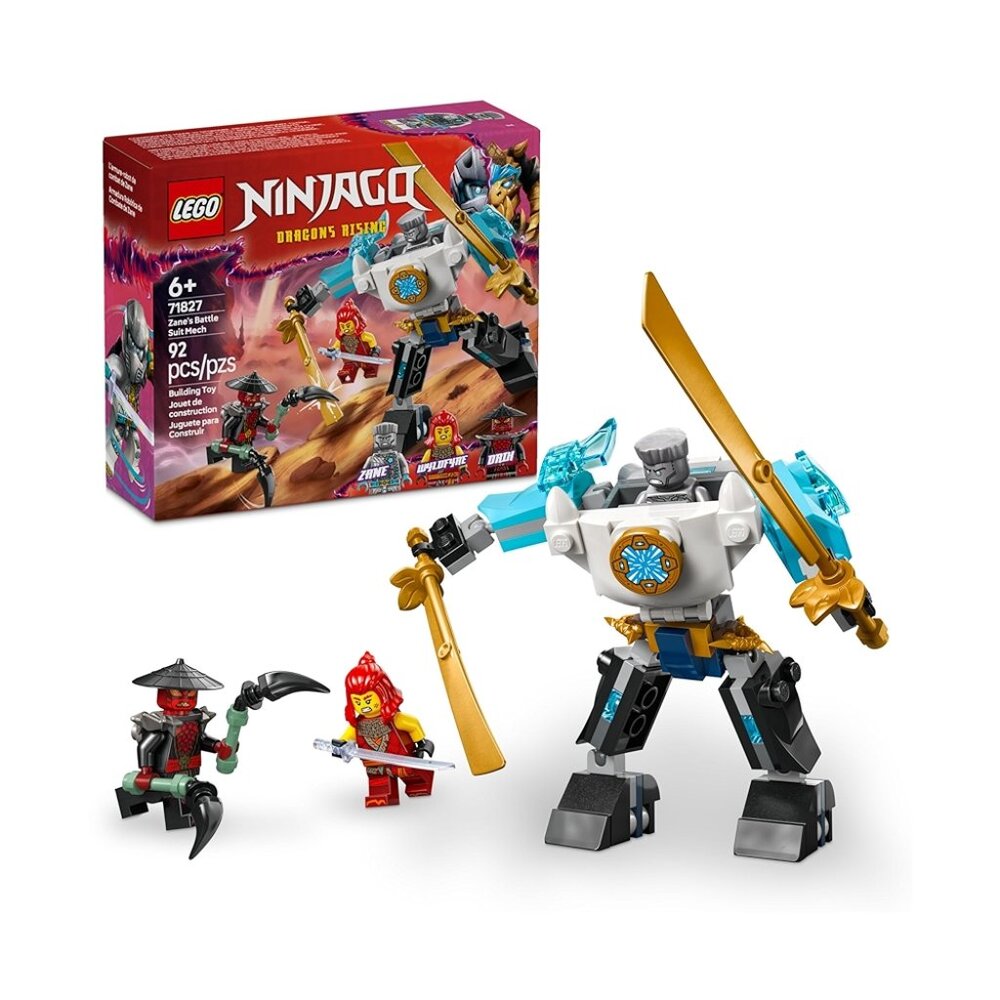 NEW LEGO NINJAGO Zane's Battle Suit Mech Ninja Toy Building Block 71827